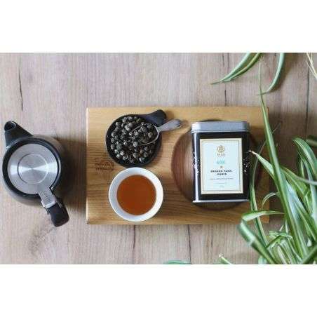 408.Dragon Pearl Jasmin(100g) - green jasmine tea rolled in pearls - PiAG The Fresh Tea Art&Craft Piag the fresh Tea - 1