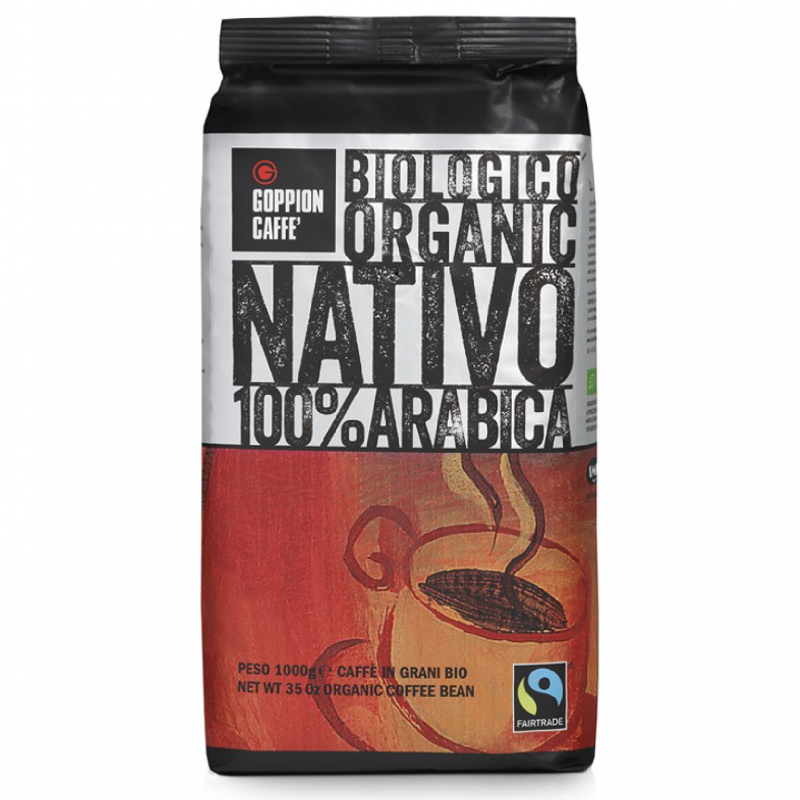 Nativo - Coffee Bean 1kg Goppion Caffe Goppion caffe - 2 Nativo - Coffee Bean 1kg Goppion Caffe Goppion caffe - 2