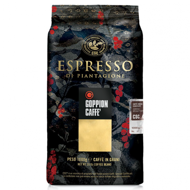 CSC - Coffee Bean 1kg Espresso Plantation Goppion Caffe Goppion caffe - 2 CSC - Coffee Bean 1kg Espresso Plantation Goppion Caffe Goppion caffe - 2