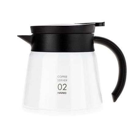 Hario Insulated Stainless Steel Server V60-02 - Biały - 600ml