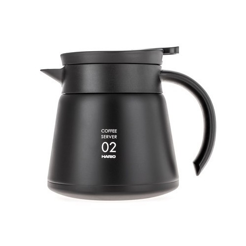 Hario Insulated Stainless Steel Server V60-02 - Czarny - 600ml