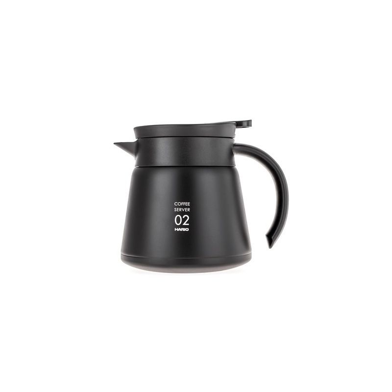 Hario Insulated Stainless Steel Server V60-02 - Czarny - 600ml Hario Insulated Stainless Steel Server V60-02 - Czarny - 600ml