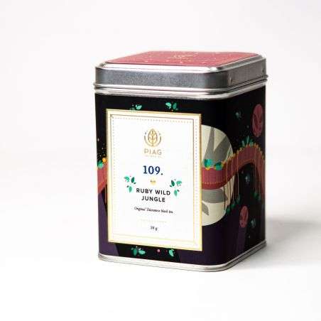 109.Ruby Wild Jungle Piag Tea- Tajwańska czarna herbata uznana za jedną z najsmacznieszych herbat 50g puszka Piag the fresh Tea 
