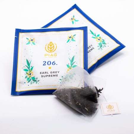 206.Earl Grey Supreme 50ct - Black tea with natural aroma of bergamot PIAG The Fresh Tea Piag the fresh Tea - 3