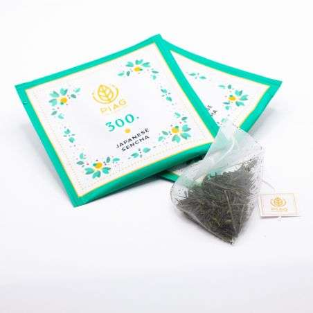 300.Japanese Sencha 50 saszetek PLA Piag the fresh Tea - 3