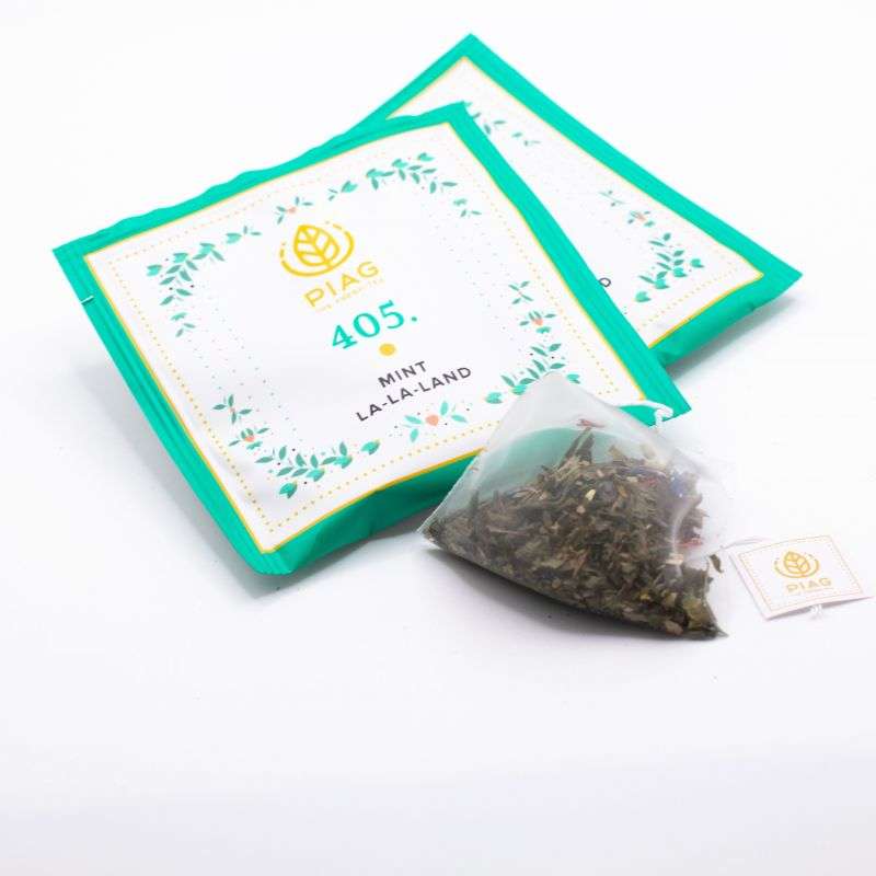 405. Mint La La Land 50ct -Green tea with mint PIAG The Fresh Tea Piag the fresh Tea - 3