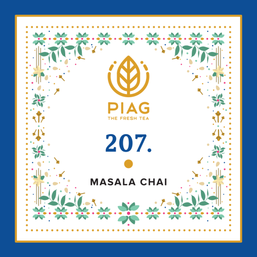 207.Masala Chai 50ct - Black tea with spices and orange peel PIAG The Fresh Tea Piag the fresh Tea - 6