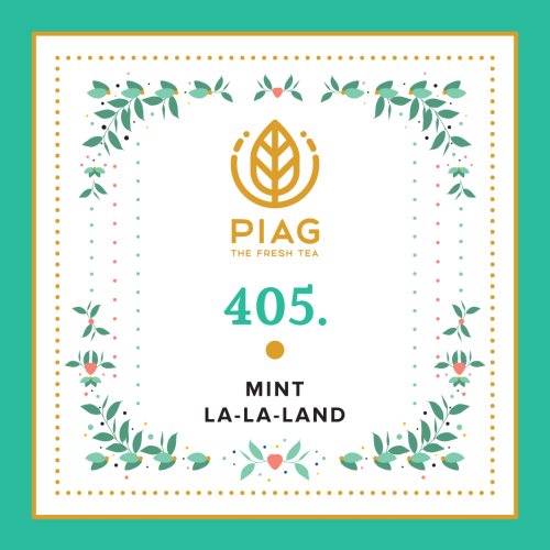 405. Mint La La Land 50ct -Green tea with mint PIAG The Fresh Tea Piag the fresh Tea - 5