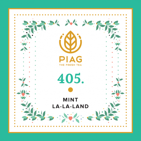 405. Mint La La Land 50ct -Green tea with mint PIAG The Fresh Tea Piag the fresh Tea - 5