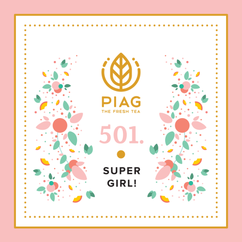 501.Super Girl 50 saszetek PLA Piag the fresh Tea - 5