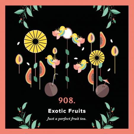 copy of 908. Exotic Fruits (100g) - perfect fruit composition - Piag The Fresh Tea Piag the fresh Tea - 1