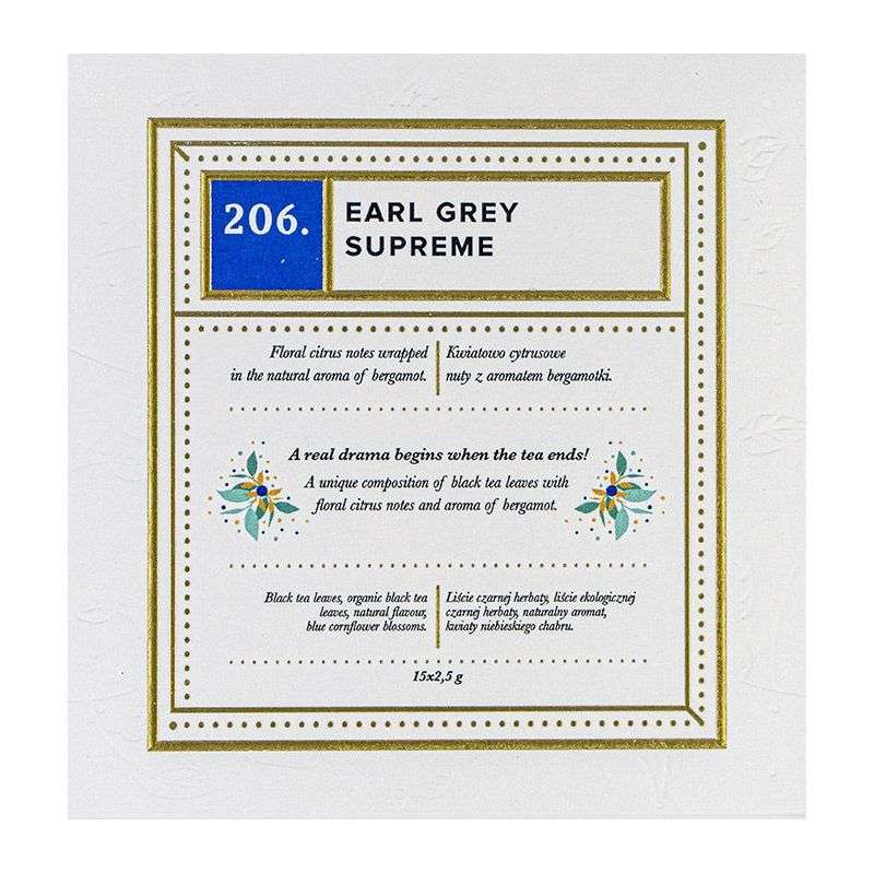 PIAG 15ct- 206.Earl Grey Piag the fresh Tea - 9