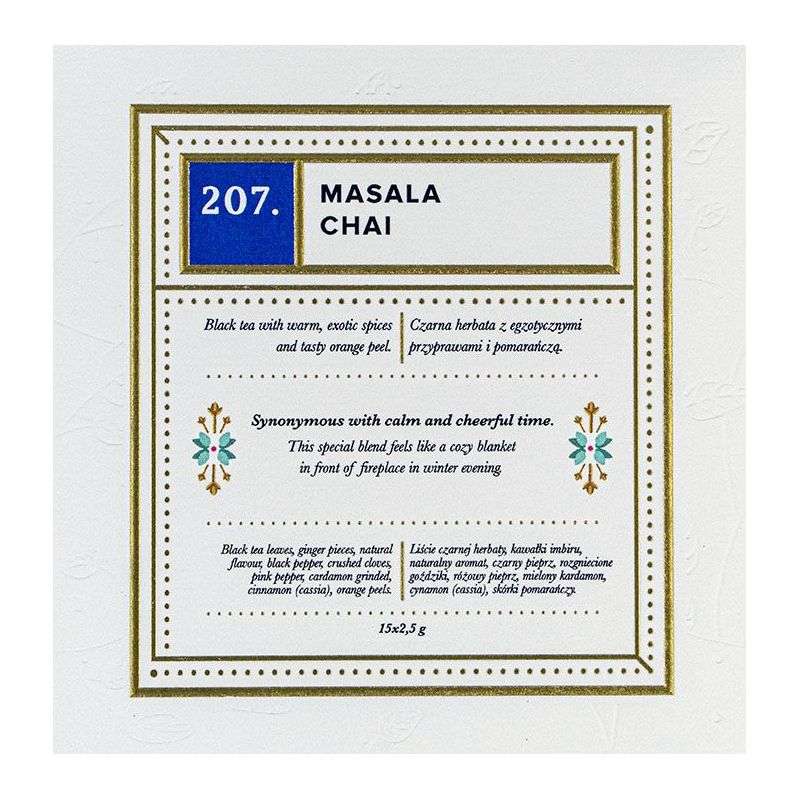 PIAG 15ct- 207.Masala Chai Piag the fresh Tea - 9