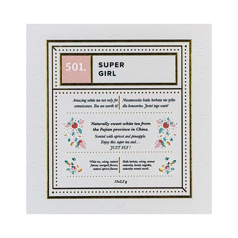 501.Super Girl 15 ct- white tea / PIAG The Fresh Tea Piag the fresh Tea - 8