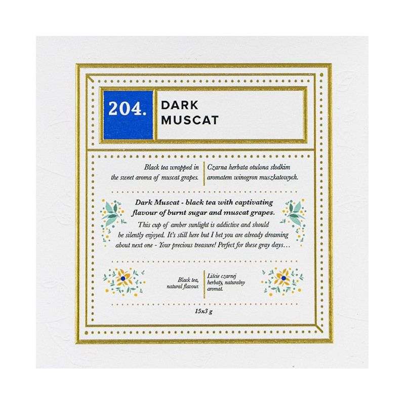 PIAG 15ct- 204.Dark Muscat Piag the fresh Tea - 8