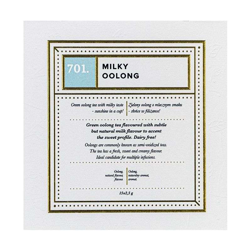 PIAG 15ct- 701.Miky Oolong Piag the fresh Tea - 8