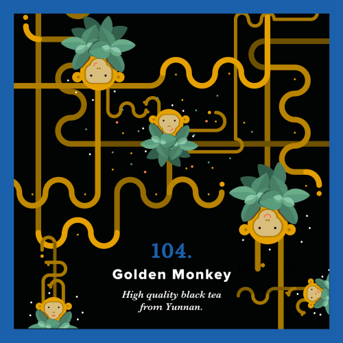 104.Golden Monkey Piag Tea- 250 g torba Piag the fresh Tea - 1