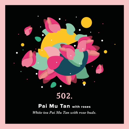 502.Pai Mu Tan with Roses Piag Tea- 150 g torba Piag the fresh Tea - 1
