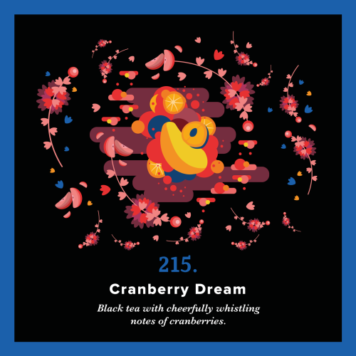 215.Cranberry Dream Piag Tea- 250 g torba Piag the fresh Tea - 1