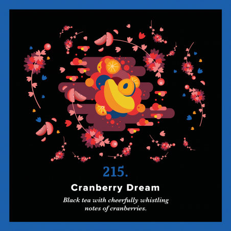 215.Cranberry Dream Piag Tea- 250 g torba Piag the fresh Tea - 1