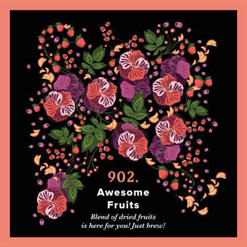 902.Awesome Fruit Piag Tea- 250 g torba  CN:21069092450 Piag the fresh Tea - 1