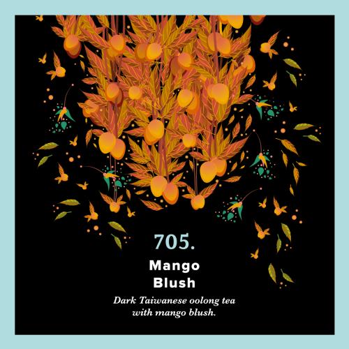 705.Mango Blusch (250 g torba) - ciemny tajwański oolong z rumieńcem mango - Piag The Fresh Tea Piag the fresh Tea - 1