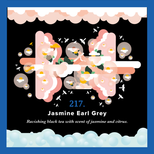 217.Jasmine Earl Grey Piag Tea- 250 g torba Piag the fresh Tea - 1