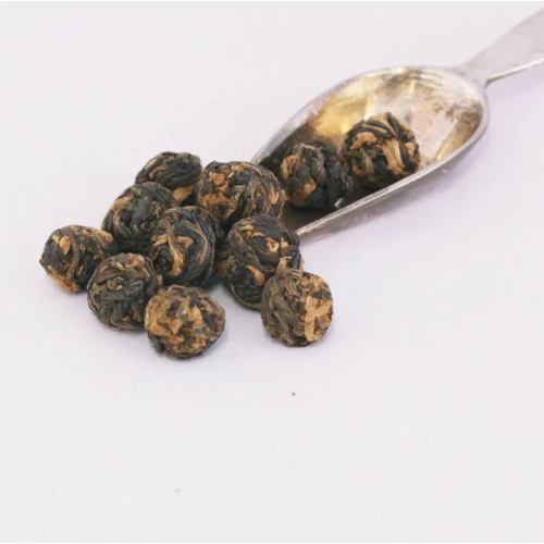 106th Black Dragon Pearls (Deposit 100 g bag)-black tea rolled in balls-Piag The Fresh Tea Art&Craft Piag the fresh Tea - 1