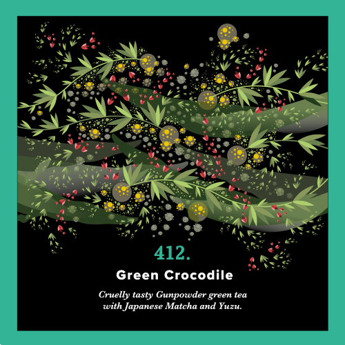 412.Green Crocodile Piag Tea- 250 g torba Piag the fresh Tea - 1