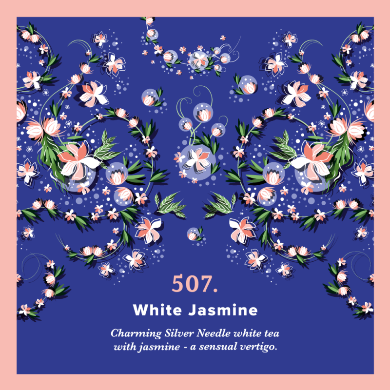 507. White Jasmine Piag Tea- 150 g torba Piag the fresh Tea - 1 507. White Jasmine Piag Tea- 150 g torba Piag the fresh Tea - 1