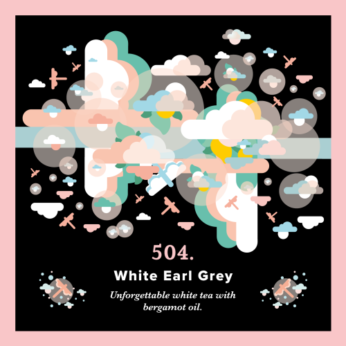 504. White Earl Grey Piag Tea- 150 g torba Piag the fresh Tea - 1