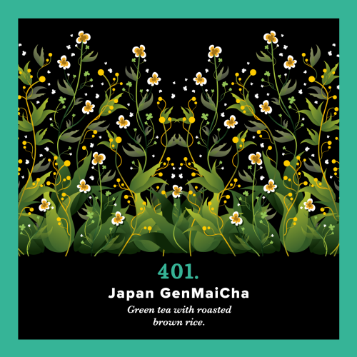401.Japan GenMaicha Piag Tea- 250 g torba Piag the fresh Tea - 1