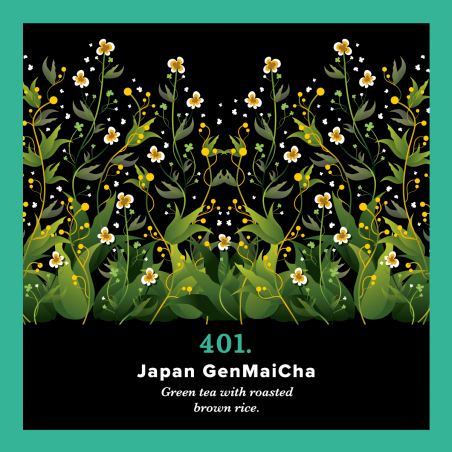 401.Japan GenMaicha Piag Tea- 250 g torba Piag the fresh Tea - 1