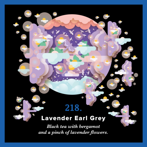 copy of 218. Lavender Earl Grey (100g) - black tea with bergamot and lavender sun - PIAG The Fresh Tea Piag the fresh Tea - 1