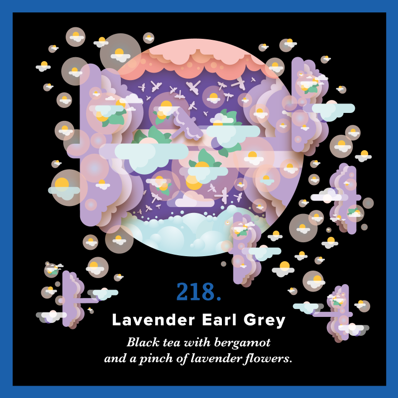 218.Lavender Earl Grey Piag Tea- 250 g torba Piag the fresh Tea - 1 218.Lavender Earl Grey Piag Tea- 250 g torba Piag the fresh Tea - 1