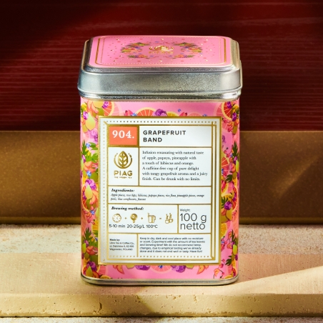 904.Grapefruit Band (100g) - fruity composition with bold chords of grapefruit - PIAG The Fresh Tea Piag the fresh Tea - 1