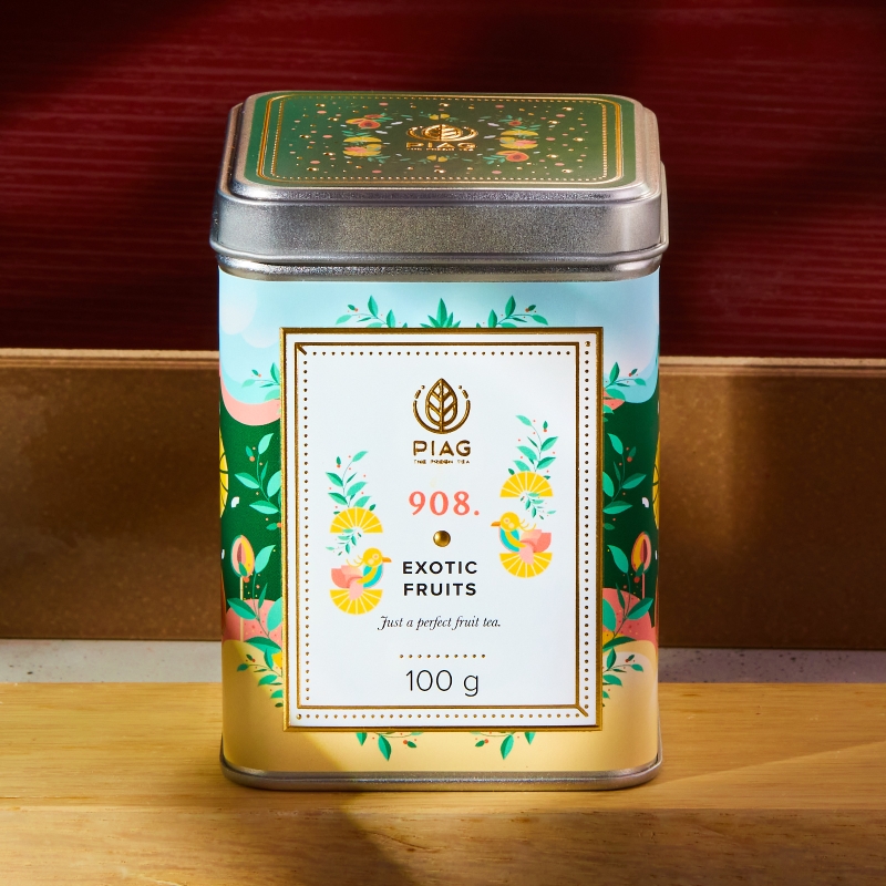 908. Exotic Fruits (100g) - perfect fruit composition - Piag The Fresh Tea Piag the fresh Tea - 1 908. Exotic Fruits (100g) - perfect fruit composition - Piag The Fresh Tea Piag the fresh Tea - 1