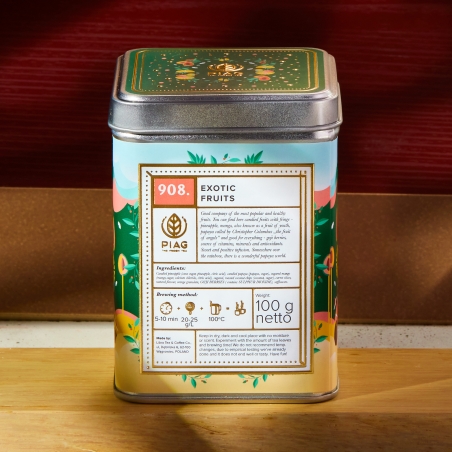 908. Exotic Fruits  (100g) - perfect fruit composition - Piag The Fresh Tea Piag the fresh Tea - 2