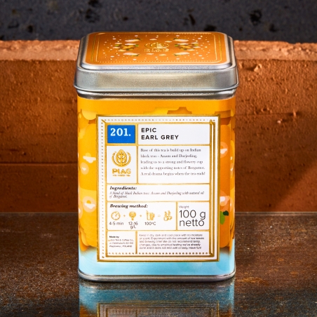 201.Epic Grey(100g) - black tea with bergamot - PIAG The Fresh Tea Piag the fresh Tea - 4