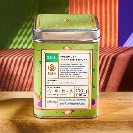 304. Fukamushi Japanese Sencha (100g) -green tea- Piag The Fresh Tea Art&Craft Piag the fresh Tea - 2