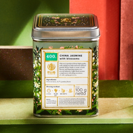 400.China Jasmine With Bloosom (100g) PIAG The Fresh Tea Piag the fresh Tea - 2