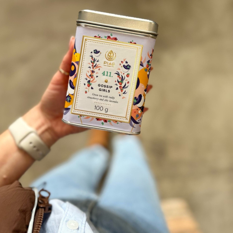 411.Gosip Girl ( puszka 100 g ) Piag The Fresh Tea Piag the fresh Tea - 6
