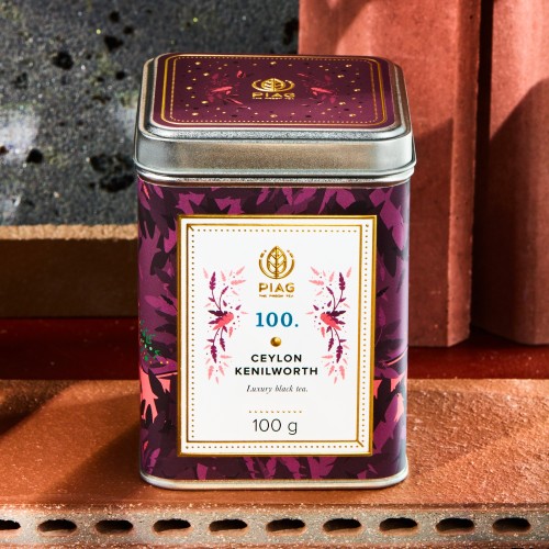 100.Ceylon Kenilworth Piag Tea- Ortodoksyjna czarna herbata z Ceylonu High Quality 100 g puszka Piag the fresh Tea - 4