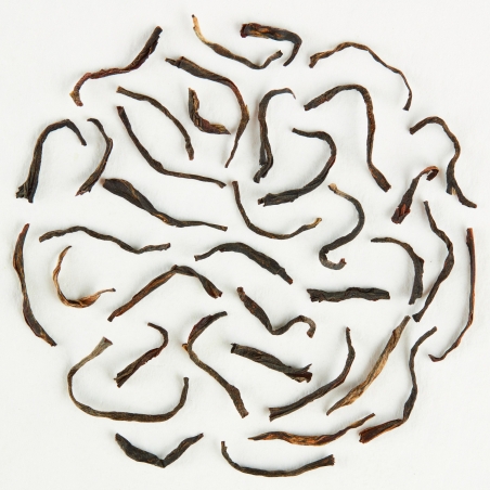 101.Assam Hattiali SFTGFOP1 Piag Tea- Ortodoksyjna czarna herbata pełna słodowej dobroci 10 g sample ( torebka)  - 1