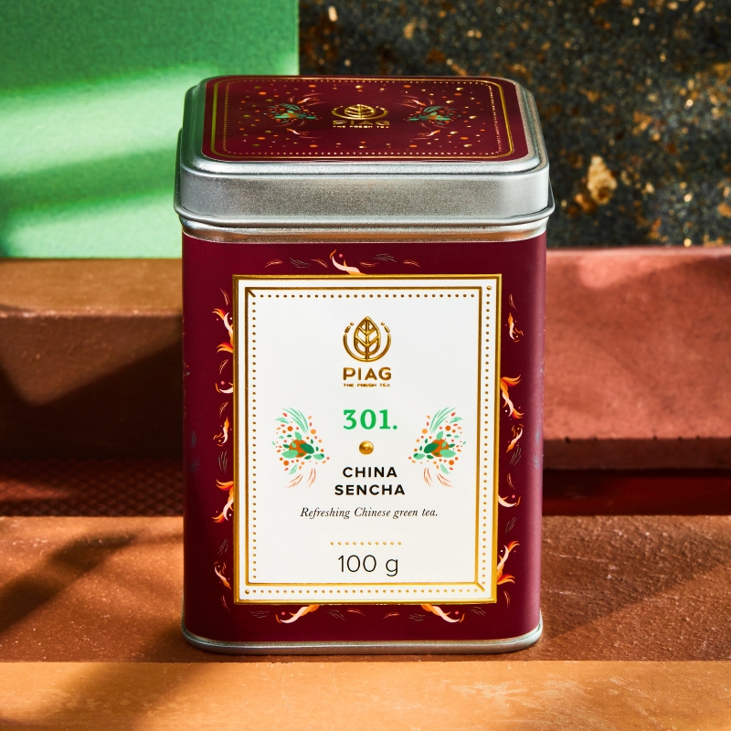301.China Sencha Piag Tea- 100 g puszka Piag the fresh Tea - 5 301.China Sencha Piag Tea- 100 g puszka Piag the fresh Tea - 5