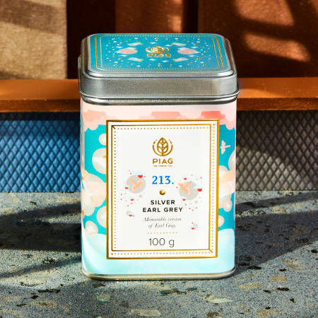 PIAG puszka- 213.Silver Earl Grey 100g