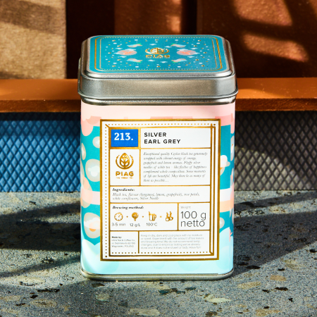 PIAG puszka- 213.Silver Earl Grey 100g