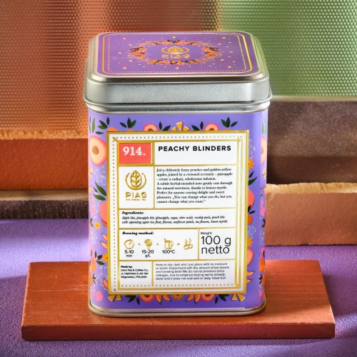 914. Peachy Blinders Piag Tea - zdjęcie 2