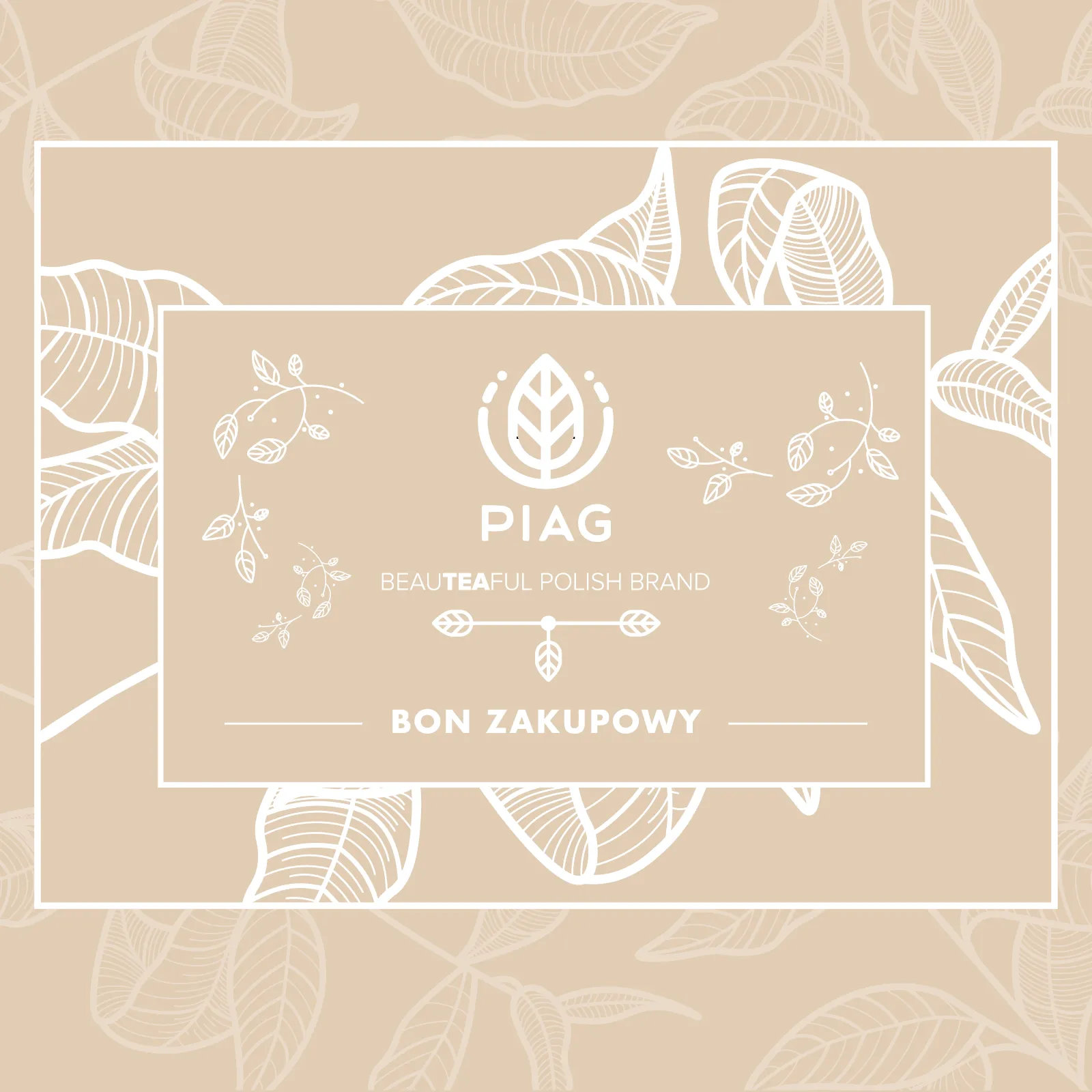 Bon zakupowy Piag Tea
